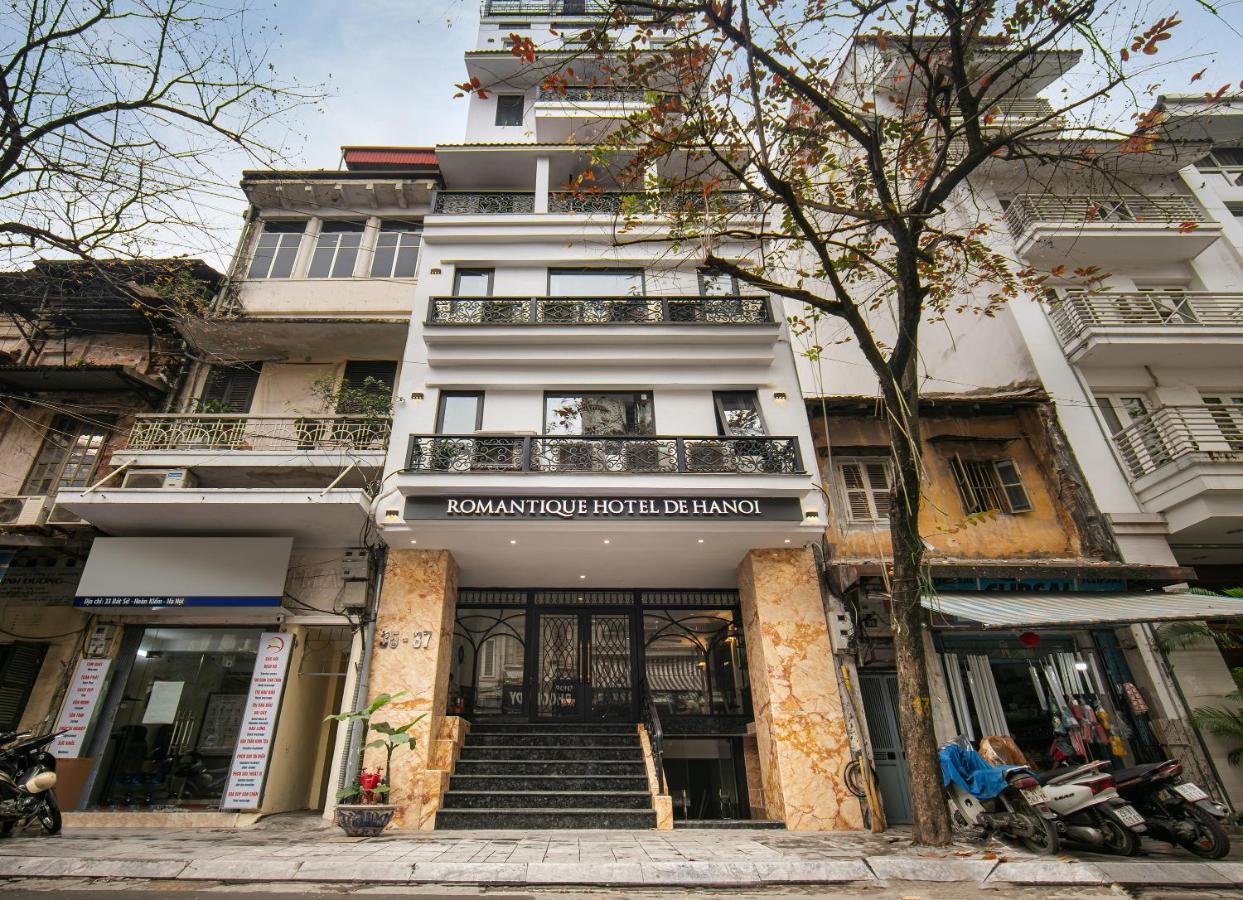 Romantique Hotel De ฮานอย ภายนอก รูปภาพ